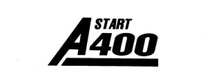 A START 400 logo