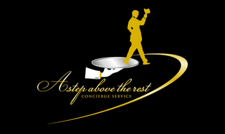 A STEP ABOVE THE REST CONCIERGE SERVICE logo