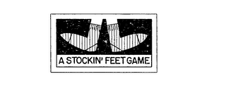A STOCKIN' FEET GAME logo