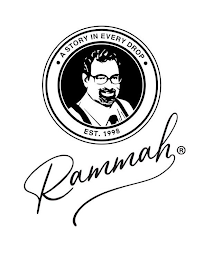 A STORY IN EVERY DROP EST.1998 RAMMAH logo