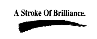 A STROKE OF BRILLIANCE. logo