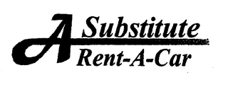 A SUBSTITUTE RENT-A-CAR logo