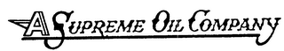 A SUPREME OIL COMPANY logo
