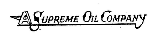A SUPREME OIL COMPANY logo