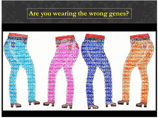 A T C G ARE YOU WEARING THE WRONG GENES? logo