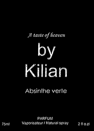 A TASTE OF HEAVEN BY KILIAN ABSINTHE VERTE logo