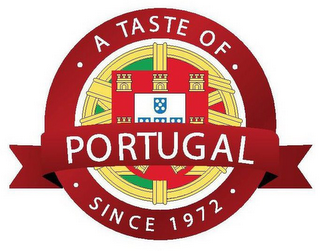 ·A TASTE OF PORTUGAL SINCE 1972 logo