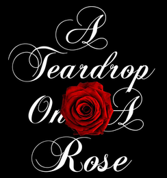 A TEARDROP ON A ROSE logo