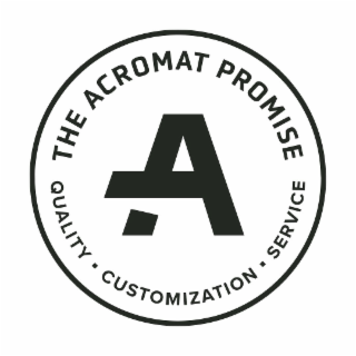A THE ACROMAT PROMISE QUALITY ∙ CUSTOMIZATION ∙ SERVICE logo