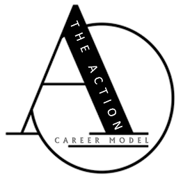 A THE ACTION CAREER MODEL logo