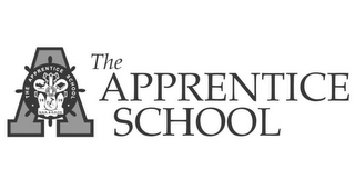 A THE APPRENTICE SCHOOL 1919 N.N.S. & D.D. CO. logo
