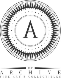 A THE ARCHIVE FINE ART & COLLECTIBLES logo