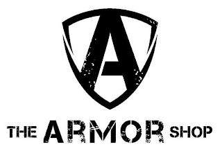A THE ARMOR SHOP logo