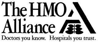 A THE HMO ALLIANCE DOCTORS YOU KNOW. HOSPITALS YOU TRUST. logo