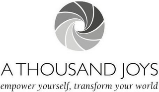 A THOUSAND JOYS EMPOWER YOURSELF, TRANSFORM YOUR WORLD logo