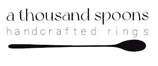 A THOUSAND SPOONS HANDCRAFTED RINGS logo
