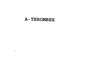 A-THROMBEX logo