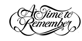 A TIME TO REMEMBER logo