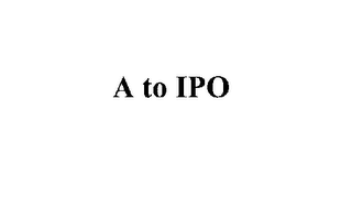A TO IPO logo