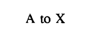 A TO X logo