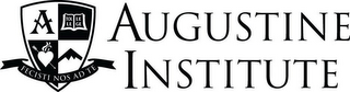 A TOL LE LE GE AUGUSTINE INSTITUTE A FECISTI NOS AD TE logo
