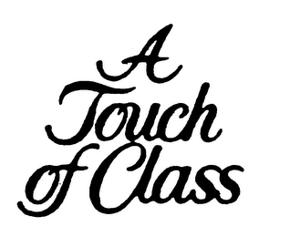 A TOUCH OF CLASS logo