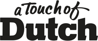 A TOUCH OF DUTCH logo