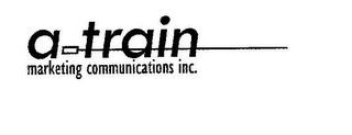 A TRAIN MARKETING COMMUNICATIONS INC. logo