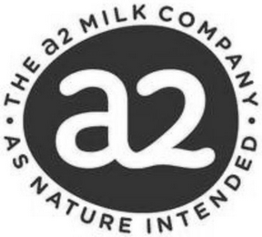 A TWO ? THE A2 MILK COMPANY ? AS NATURE INTENDED logo