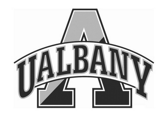 A UALBANY logo