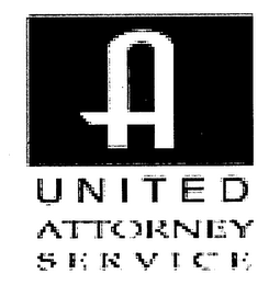 A-UNITED ATTORNEY SERVICE logo
