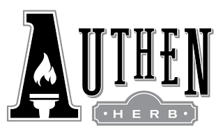 A UTHEN · HERB · logo