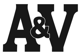 A & V logo