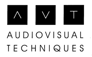 A V T AUDIOVISUAL TECHNIQUES logo