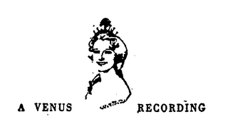 A VENUS RECORDING logo