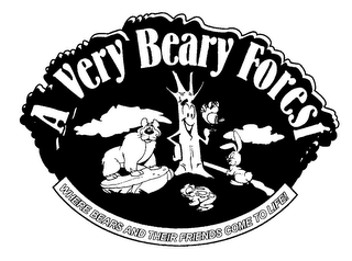 A VERY BEARY FOREST WHERE BEARS AND THEIR FRIENDS COME TO LIFE logo