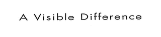 A VISIBLE DIFFERENCE logo