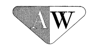 A W logo