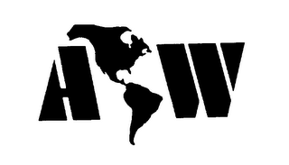 A W logo
