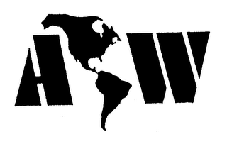 A W logo