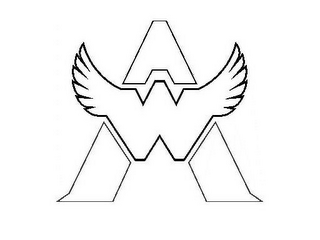 A W logo