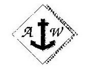 A W logo