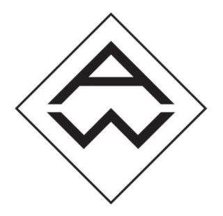 A W logo
