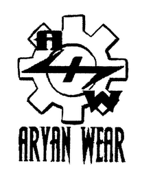 A W ARYAN WEAR logo
