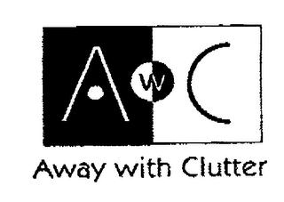 A W C AWAY WITH CLUTTER logo