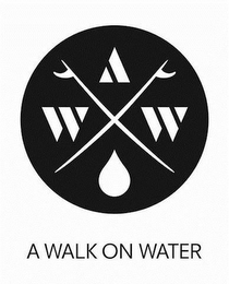 A WALK ON WATER AWOW X logo