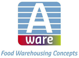 A WARE FOOD WAREHOUSING CONCEPTS logo