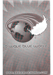 A WAVE BLUE WORLD WWW.AWAVEBLUEWORLD.COM logo