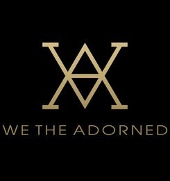 A WE THE ADORNED logo