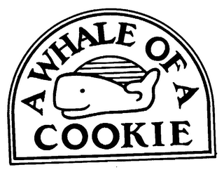 A WHALE OF A COOKIE logo